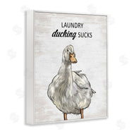 Lettered and Lined | Sassy Laundry Duck