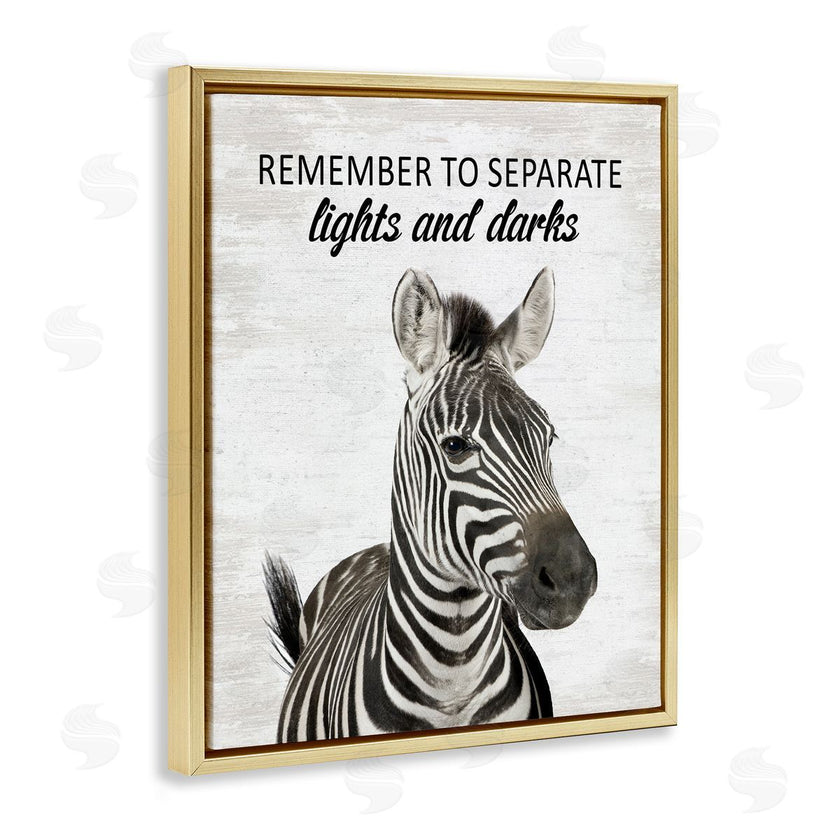 Lettered and Lined | Remember To Separate Laundry