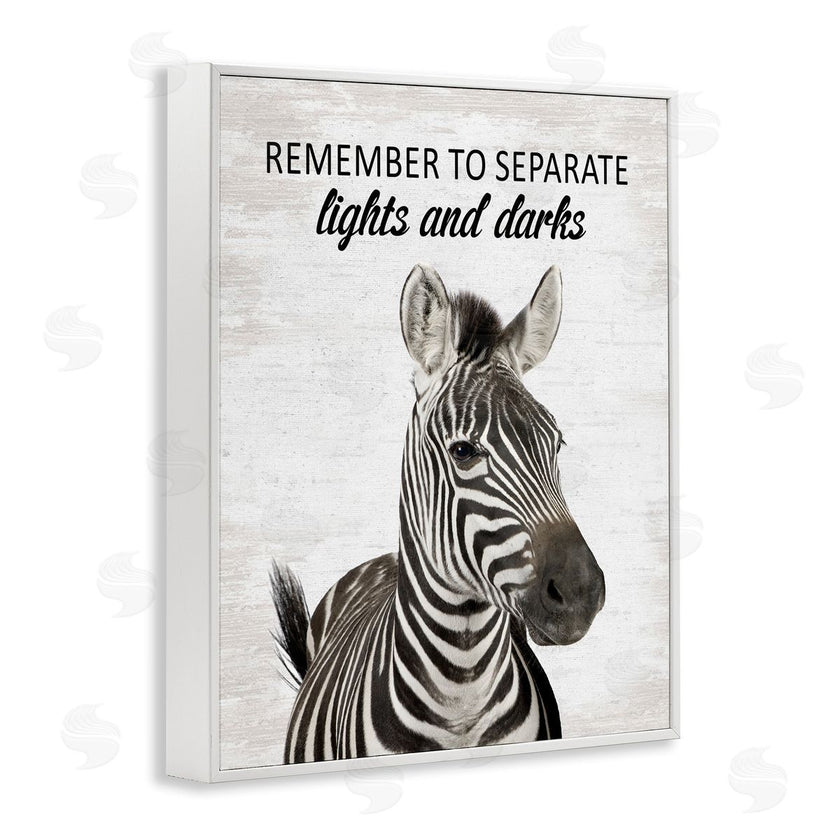 Lettered and Lined | Remember To Separate Laundry