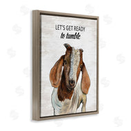 Lettered and Lined | Ready To Tumble Laundry Goat