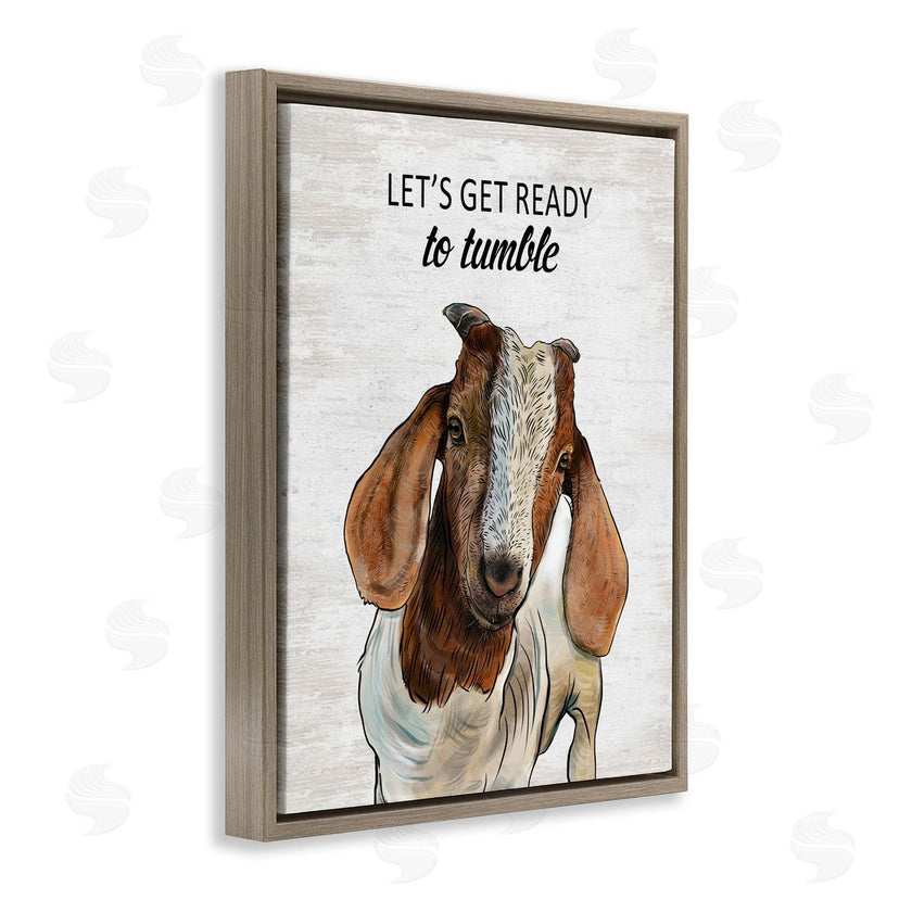 Lettered and Lined | Ready To Tumble Laundry Goat