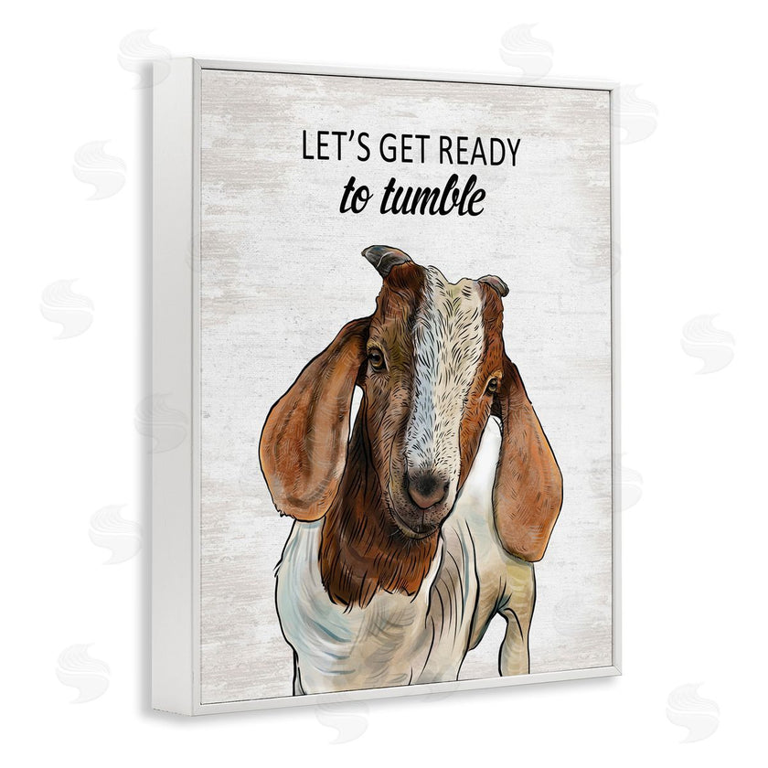Lettered and Lined | Ready To Tumble Laundry Goat