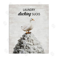 Lettered and Lined | Duck & Laundry Pile