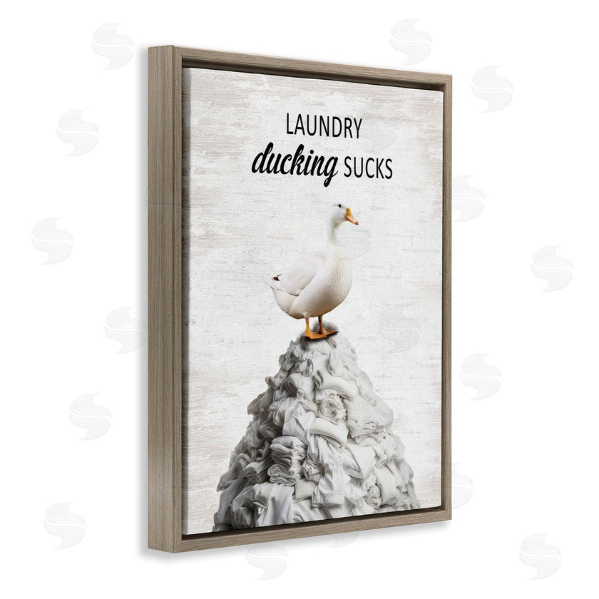 Lettered and Lined | Duck & Laundry Pile