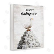 Lettered and Lined | Duck & Laundry Pile