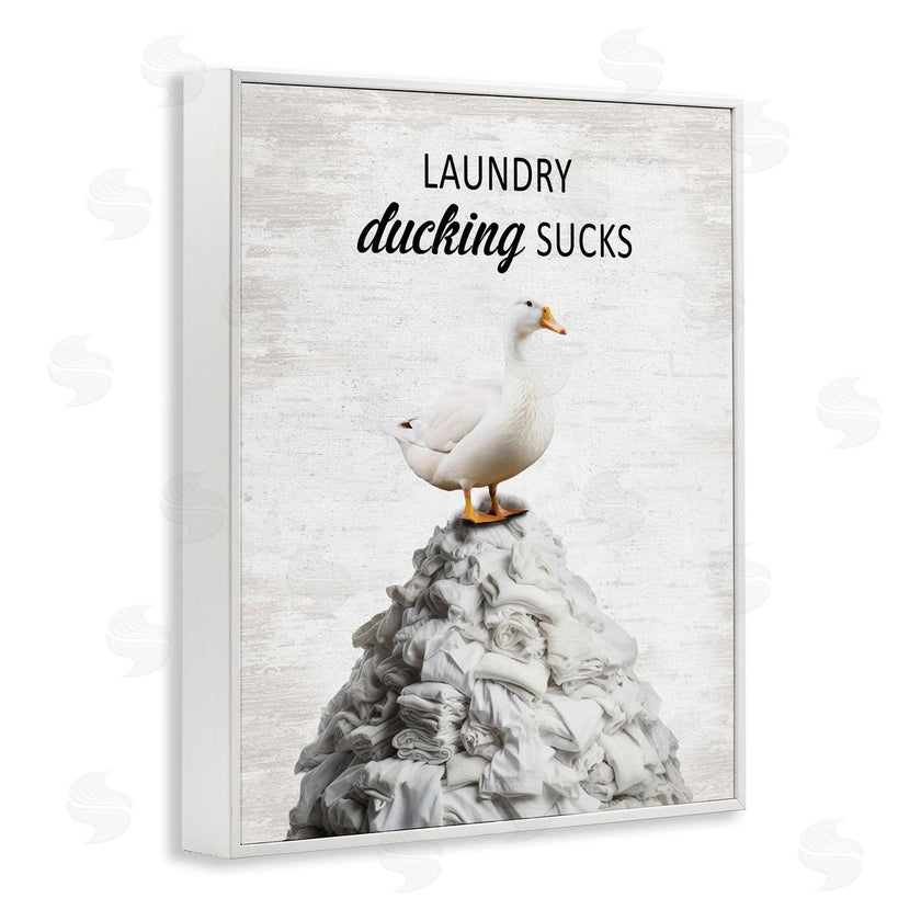 Lettered and Lined | Duck & Laundry Pile