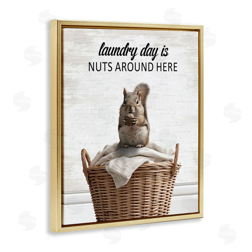 Lettered and Lined | Funny Laundry Day Is Nuts