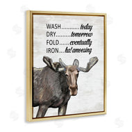 Lettered and Lined | Funny No Ironing Laundry