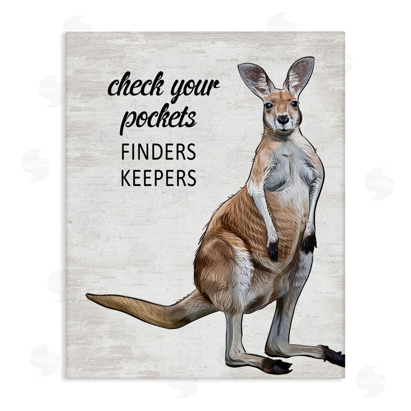 Lettered and Lined | Check Pockets Laundry Rule