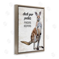 Lettered and Lined | Check Pockets Laundry Rule
