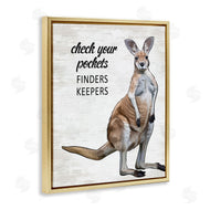 Lettered and Lined | Check Pockets Laundry Rule