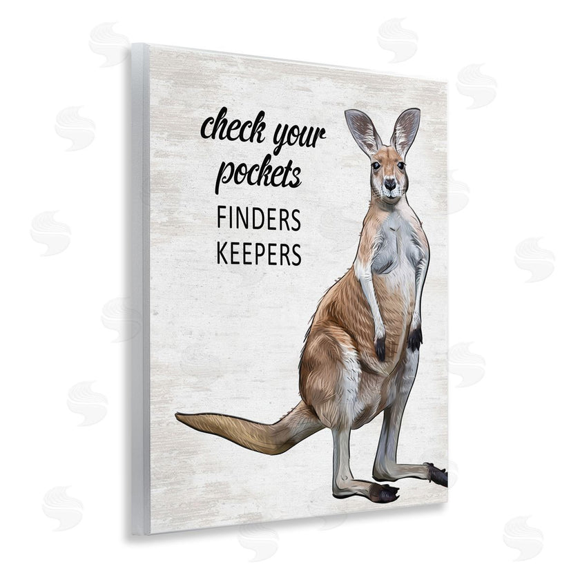 Lettered and Lined | Check Pockets Laundry Rule