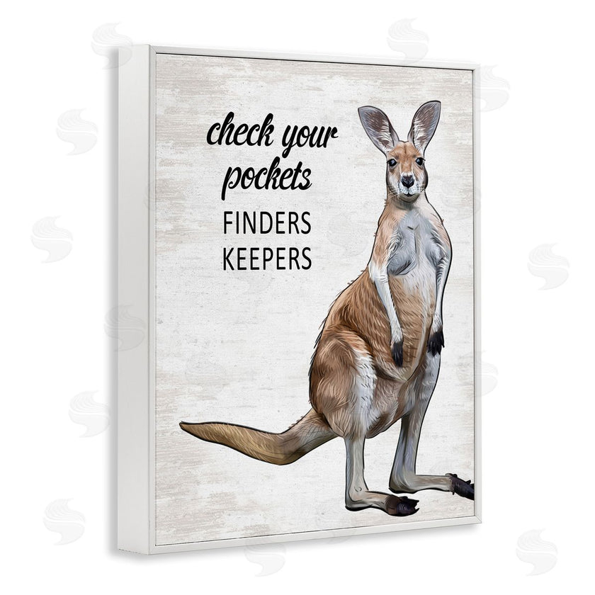 Lettered and Lined | Check Pockets Laundry Rule