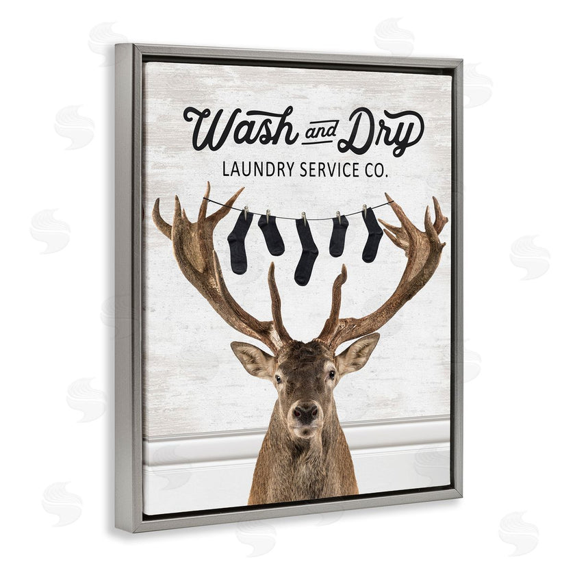 Lettered and Lined | Vintage Laundry Elk Clothesline