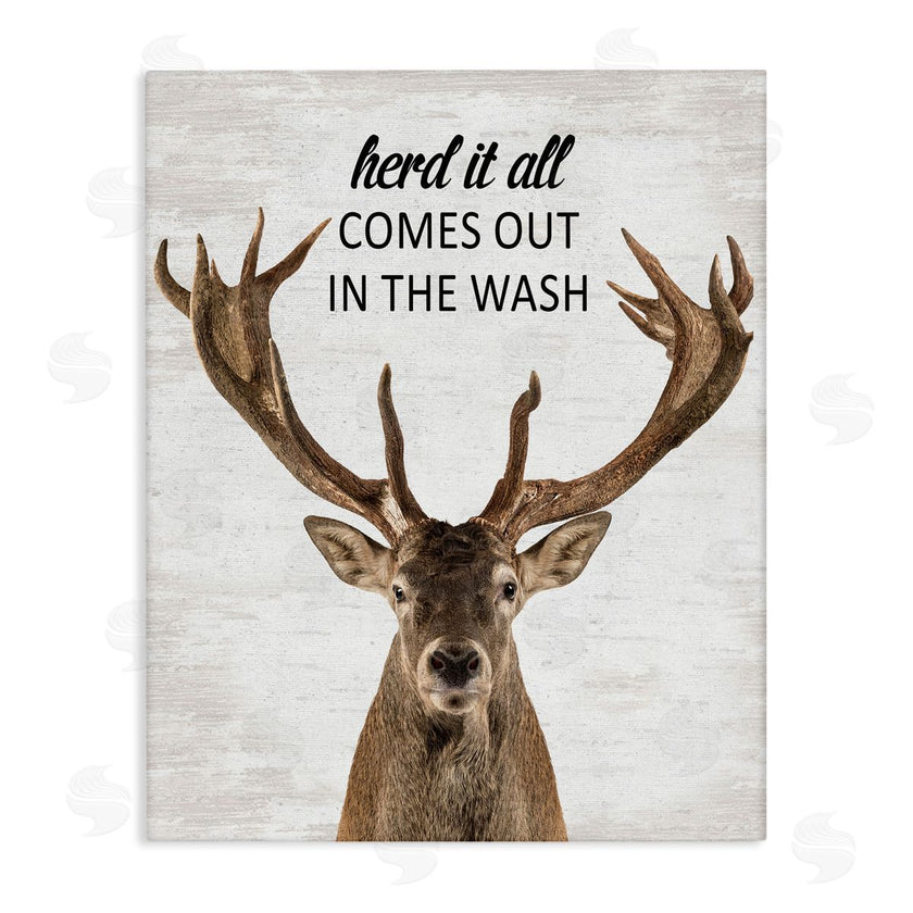 Lettered and Lined | Herd It Comes Out In Wash