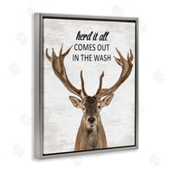 Lettered and Lined | Herd It Comes Out In Wash