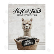 Lettered and Lined | Fluff & Fold Laundry Alpaca