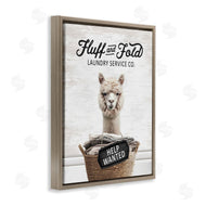 Lettered and Lined | Fluff & Fold Laundry Alpaca
