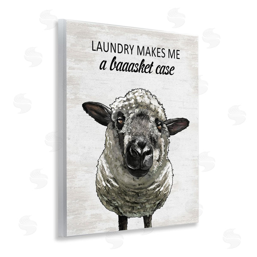 Lettered and Lined | Laundry Makes Me Basket Case
