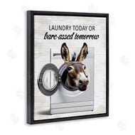 Lettered and Lined | Sassy Laundry Donkey Pun