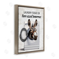 Lettered and Lined | Sassy Laundry Donkey Pun
