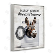 Lettered and Lined | Sassy Laundry Donkey Pun