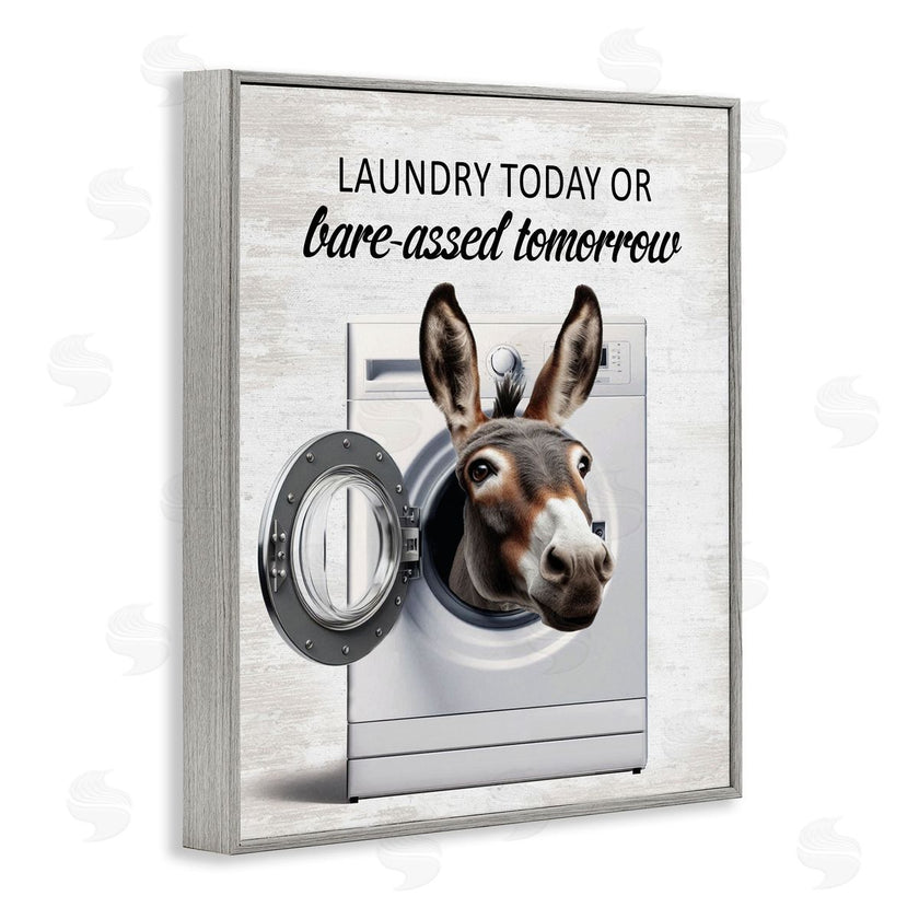 Lettered and Lined | Sassy Laundry Donkey Pun