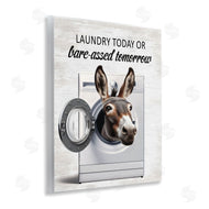 Lettered and Lined | Sassy Laundry Donkey Pun
