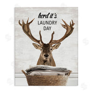 Lettered and Lined | Herd It's Laundry Day Elk