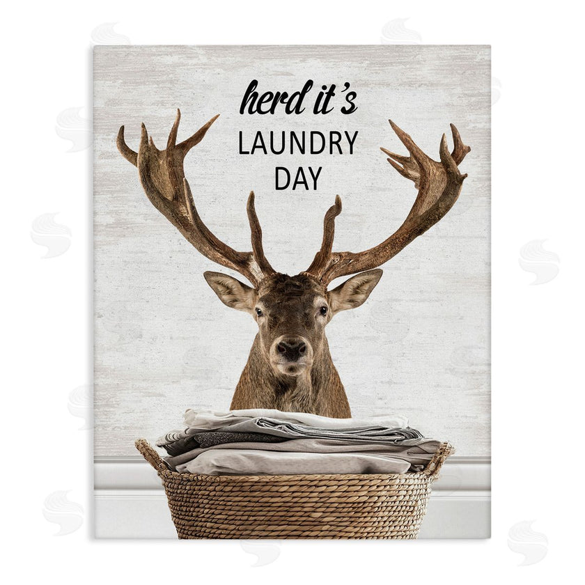 Lettered and Lined | Herd It's Laundry Day Elk