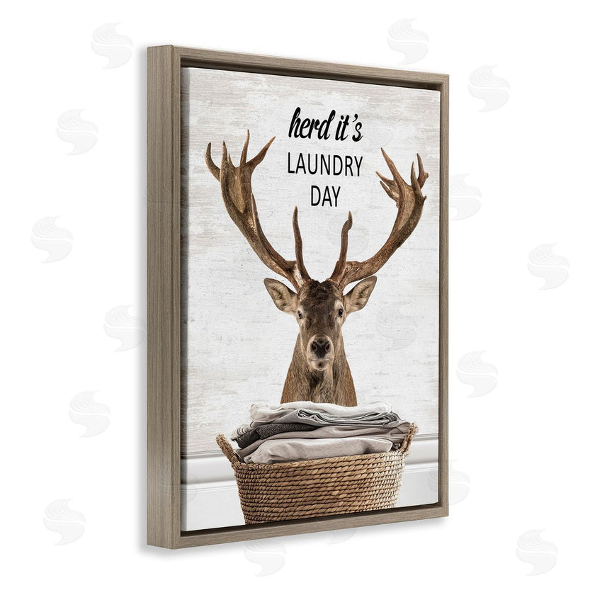 Lettered and Lined | Herd It's Laundry Day Elk