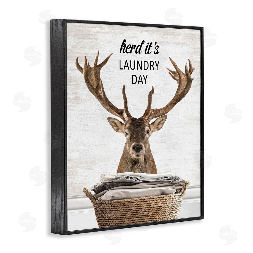 Lettered and Lined | Herd It's Laundry Day Elk
