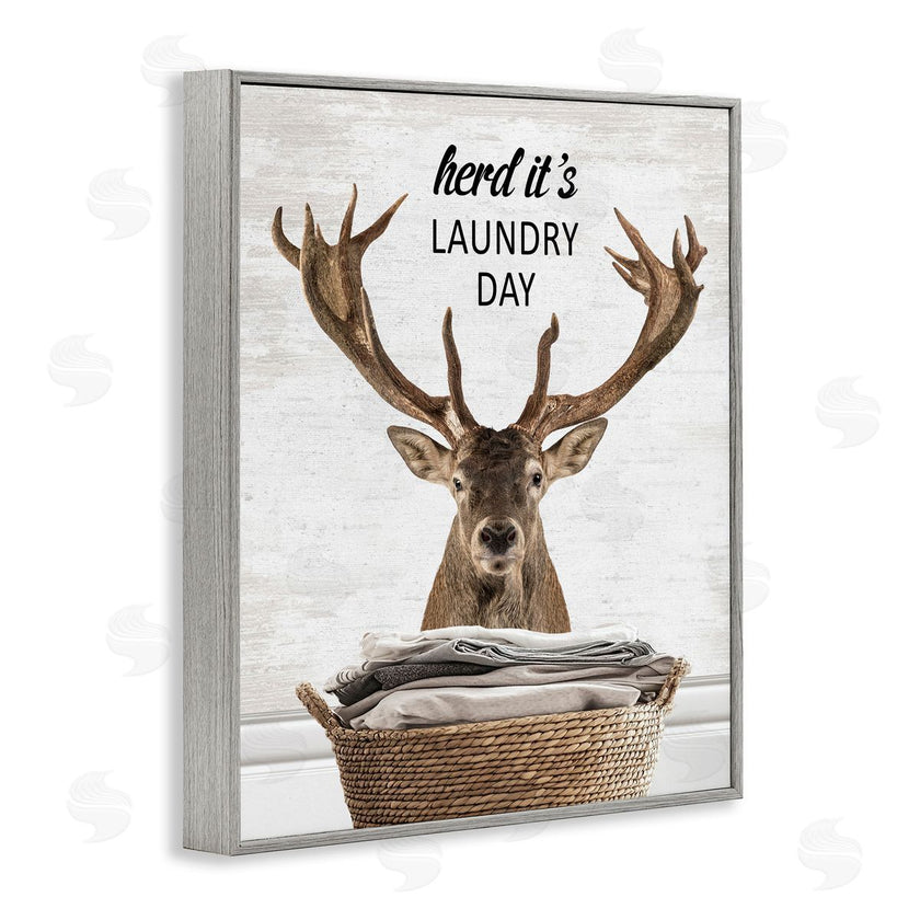 Lettered and Lined | Herd It's Laundry Day Elk