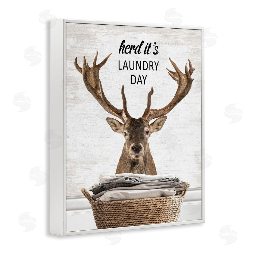 Lettered and Lined | Herd It's Laundry Day Elk
