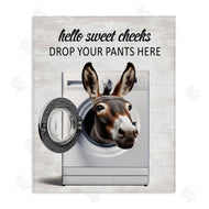Lettered and Lined | Funny Sweet Cheeks Laundry