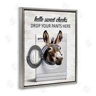 Lettered and Lined | Funny Sweet Cheeks Laundry