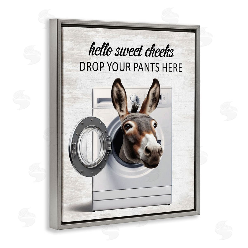 Lettered and Lined | Funny Sweet Cheeks Laundry