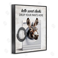 Lettered and Lined | Funny Sweet Cheeks Laundry