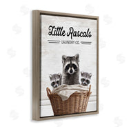 Lettered and Lined | Little Rascals Laundry Raccoons