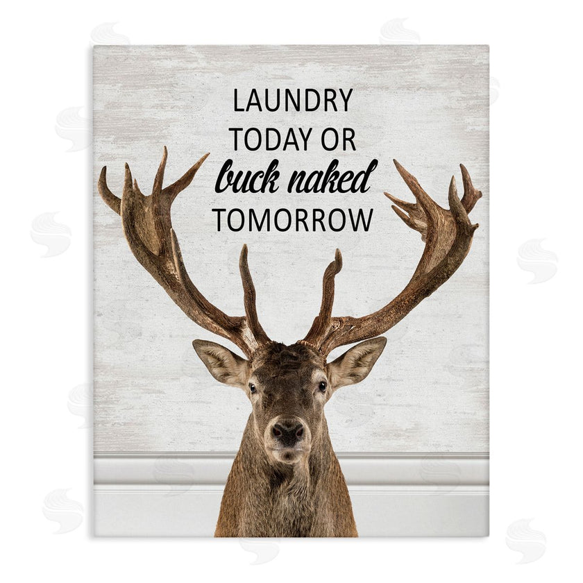 Lettered and Lined | Laundry or Buck Naked Tomorrow