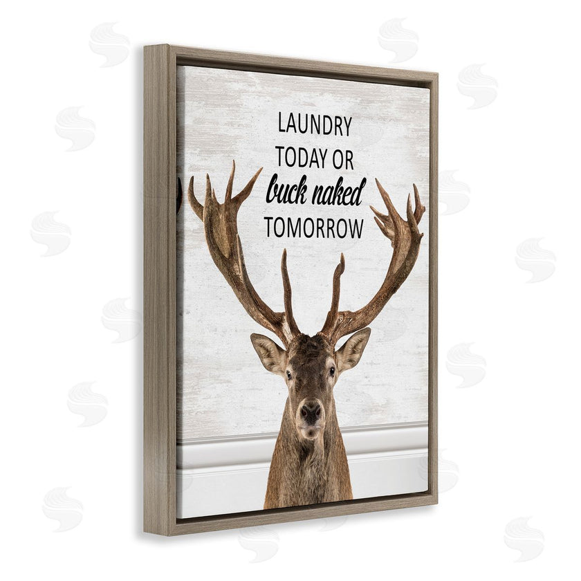 Lettered and Lined | Laundry or Buck Naked Tomorrow