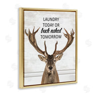 Lettered and Lined | Laundry or Buck Naked Tomorrow