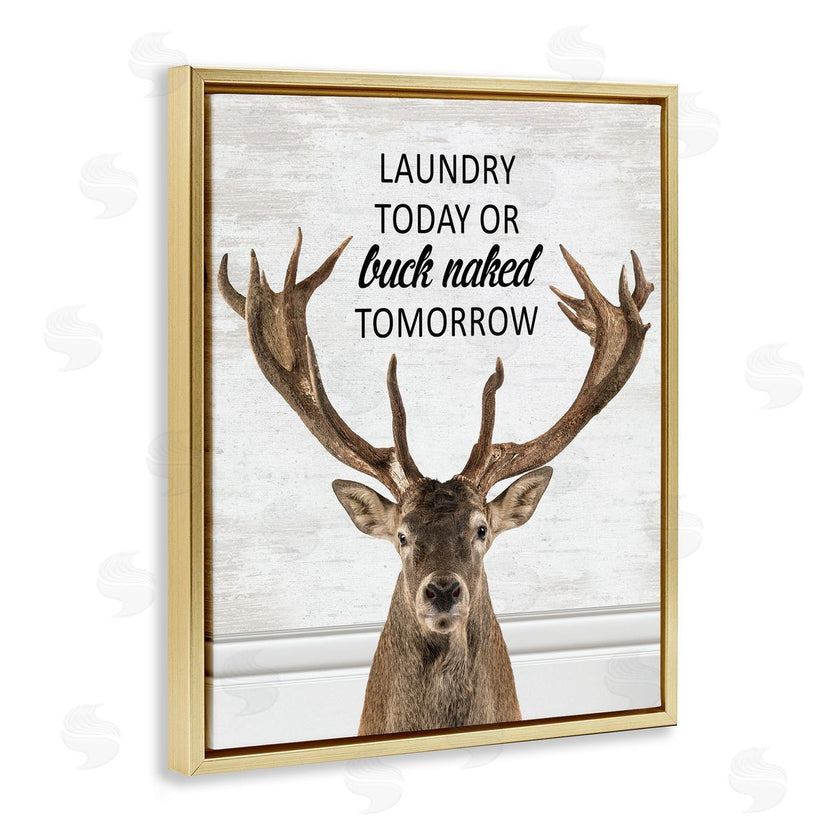 Lettered and Lined | Laundry or Buck Naked Tomorrow