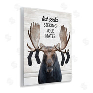 Lettered and Lined | Lost Socks Seeking Sole Mates
