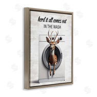 Lettered and Lined | Herd It Comes Out In Wash
