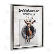 Lettered and Lined | Herd It Comes Out In Wash