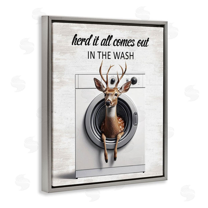 Lettered and Lined | Herd It Comes Out In Wash