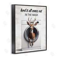 Lettered and Lined | Herd It Comes Out In Wash