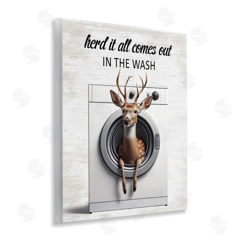 Lettered and Lined | Herd It Comes Out In Wash