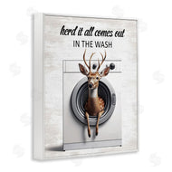 Lettered and Lined | Herd It Comes Out In Wash